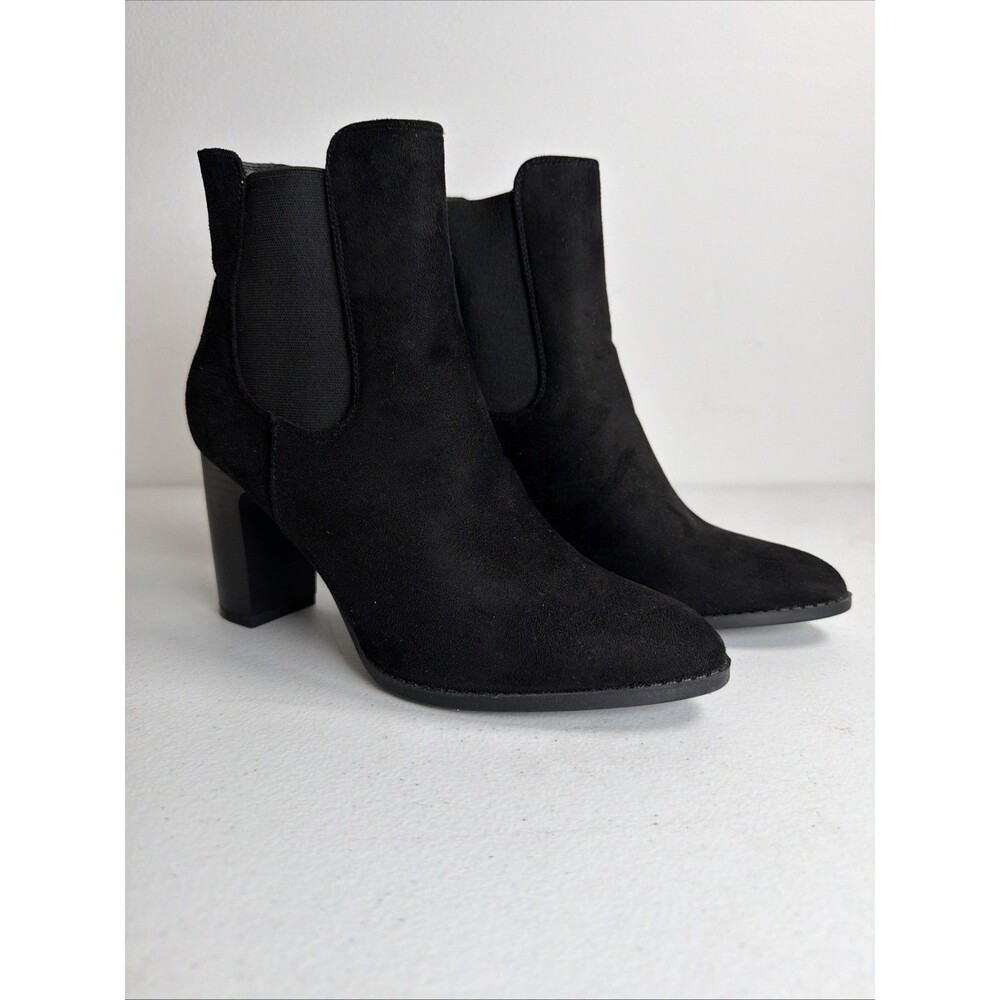 Krush Faux Suede Ankle Boots